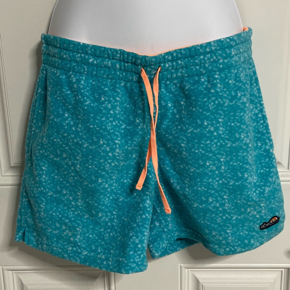 CHUBBIES Teal Blue Sherpa Fleece Pull-On Shorts